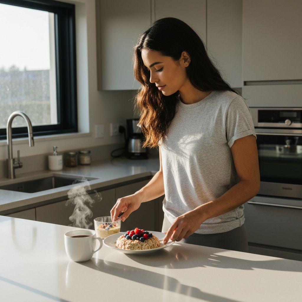Rutina diaria de alimentación
